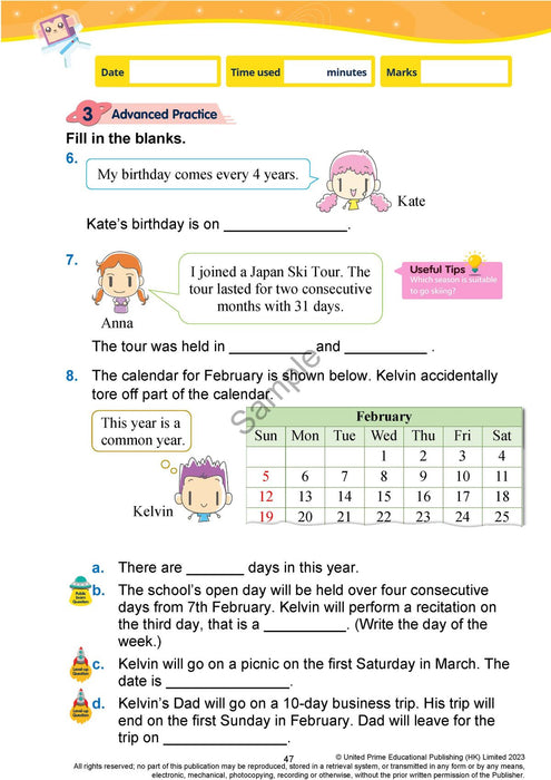 Prime Weekly Maths Exercises 2A