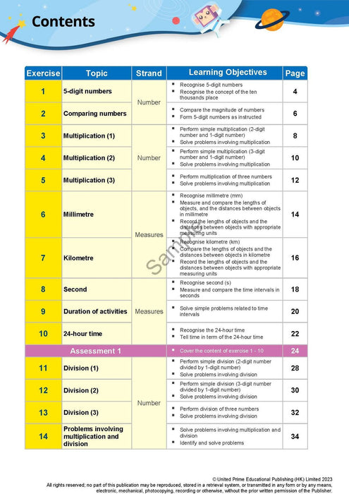 Prime Weekly Maths Exercises 3A