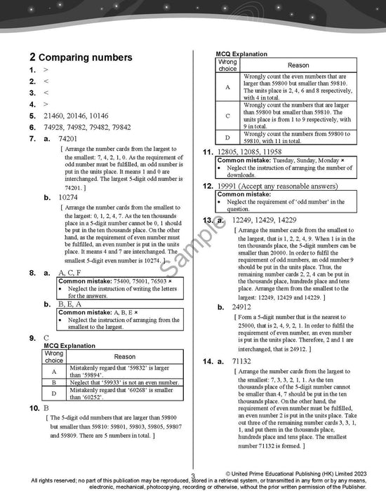 Prime Weekly Maths Exercises 3A