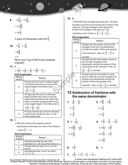 Prime Weekly Maths Exercises 4B