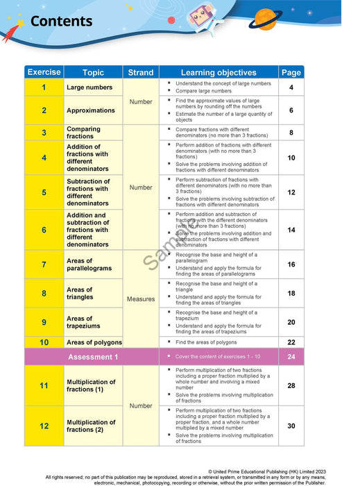 Prime Weekly Maths Exercises 5A