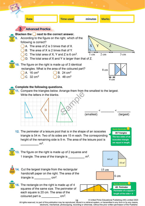 Prime Weekly Maths Exercises 5A