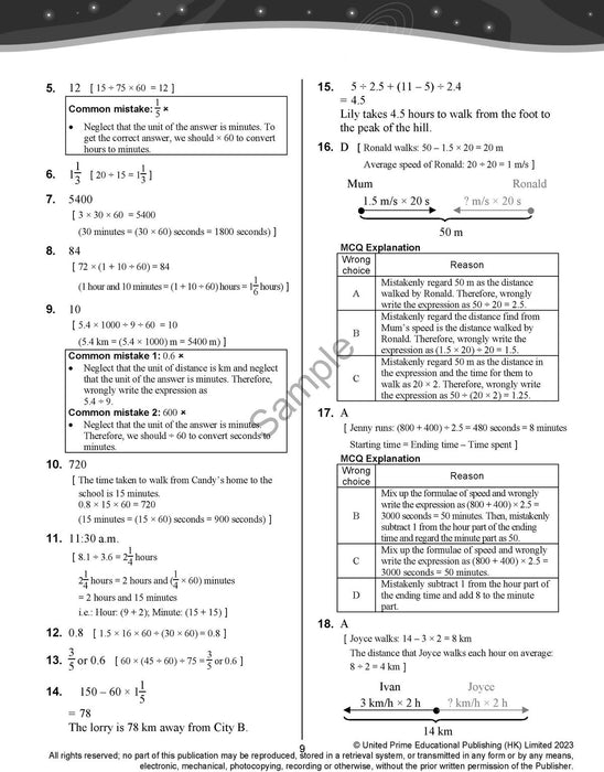 Prime Weekly Maths Exercises 6B