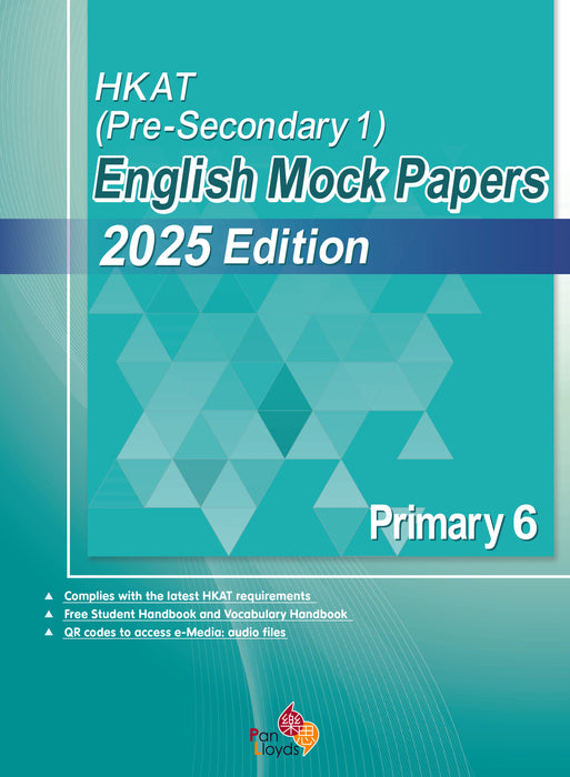 HKAT (Pre-S1)   English Mock Papers (2025 Edition) P.6