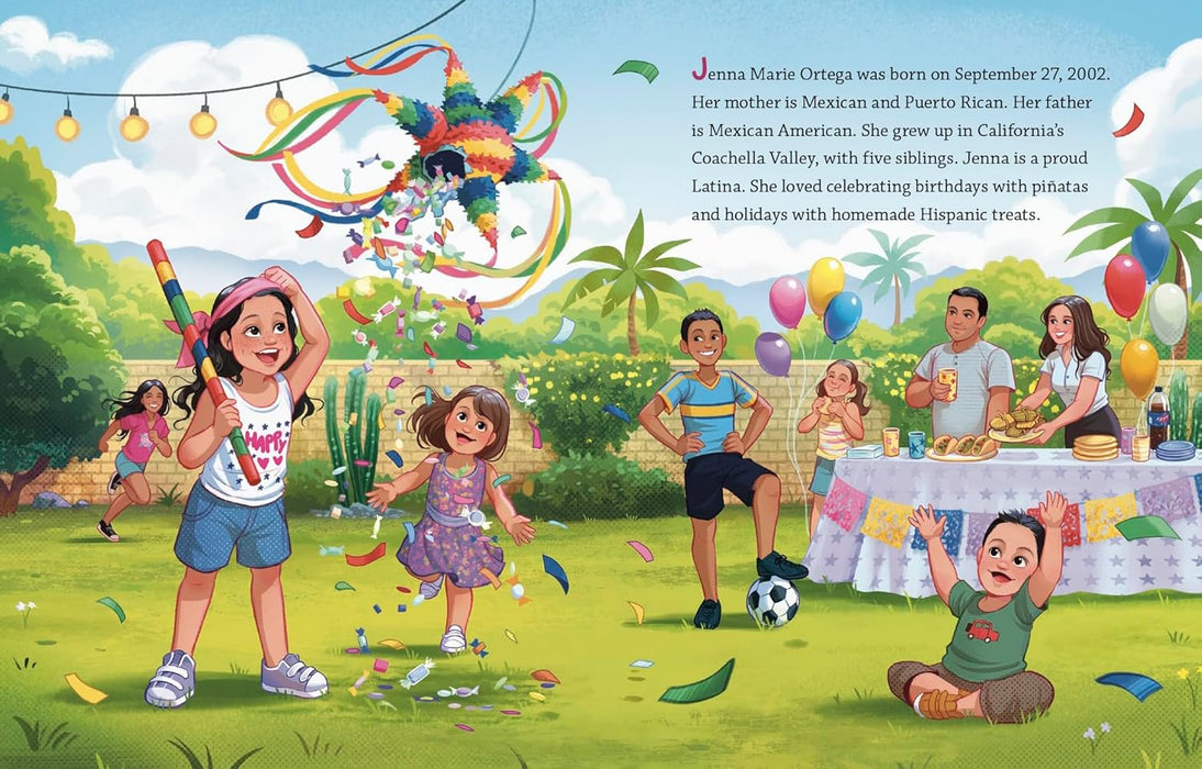Jenna Ortega: A Little Golden Book Biography (Little Golden Book Biographies)
