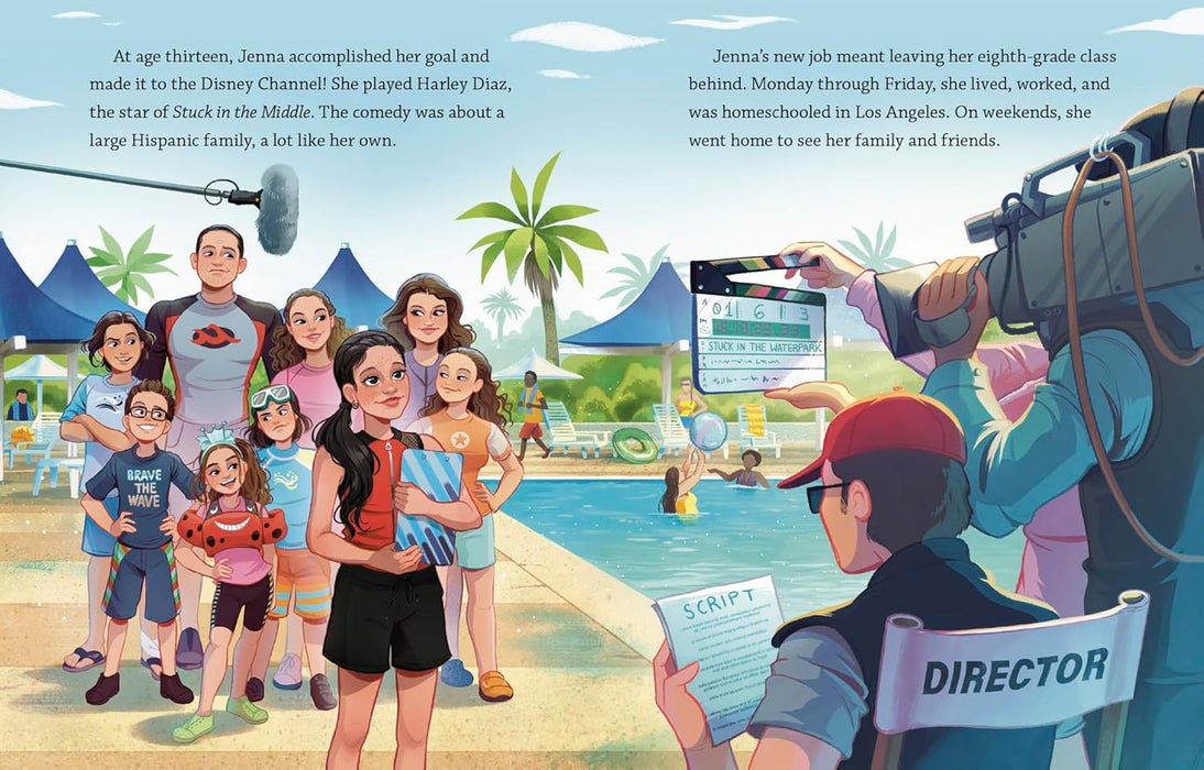 Jenna Ortega: A Little Golden Book Biography (Little Golden Book Biographies)