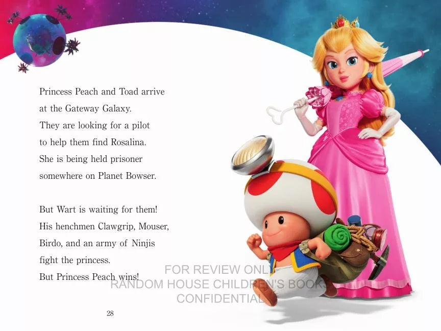 The Super Mario Galaxy Movie: Mario Takes Off! (Step Into Reading, Step 3)