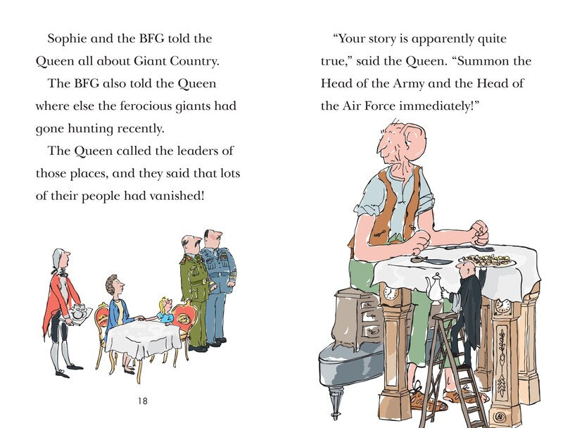 The Bfg: The Gloriumptious Giant Capture (Penguin Young Readers, Level 4)
