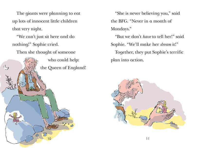 The Bfg: The Gloriumptious Giant Capture (Penguin Young Readers, Level 4)
