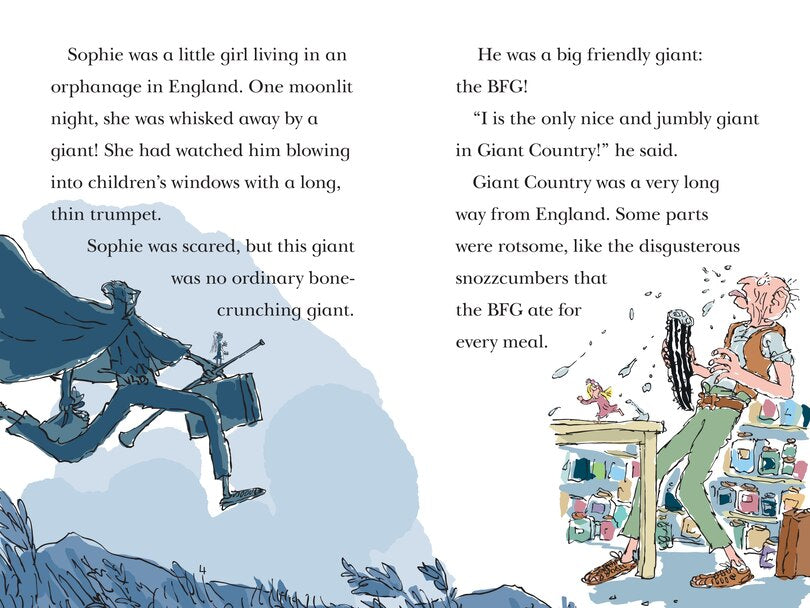 The Bfg: The Gloriumptious Giant Capture (Penguin Young Readers, Level 4)