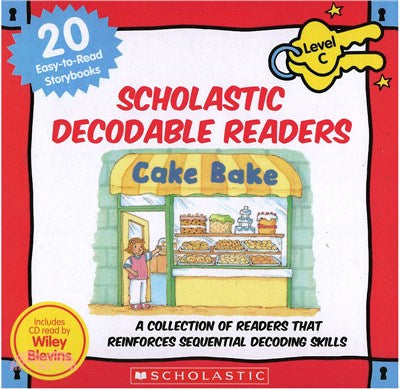 Scholastic Decodable Readers Level C (20 Books + 1 Audio CD)