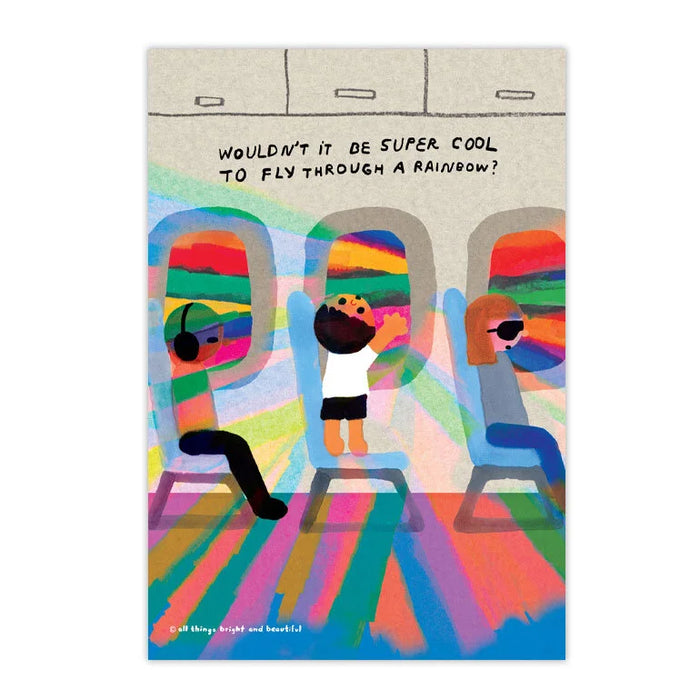 Airplane Postcard 飛機明信片