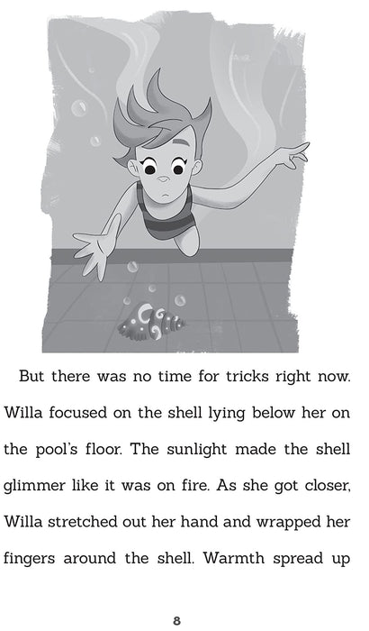 Dragon Girls #2: Willa the Silver Glitter Dragon