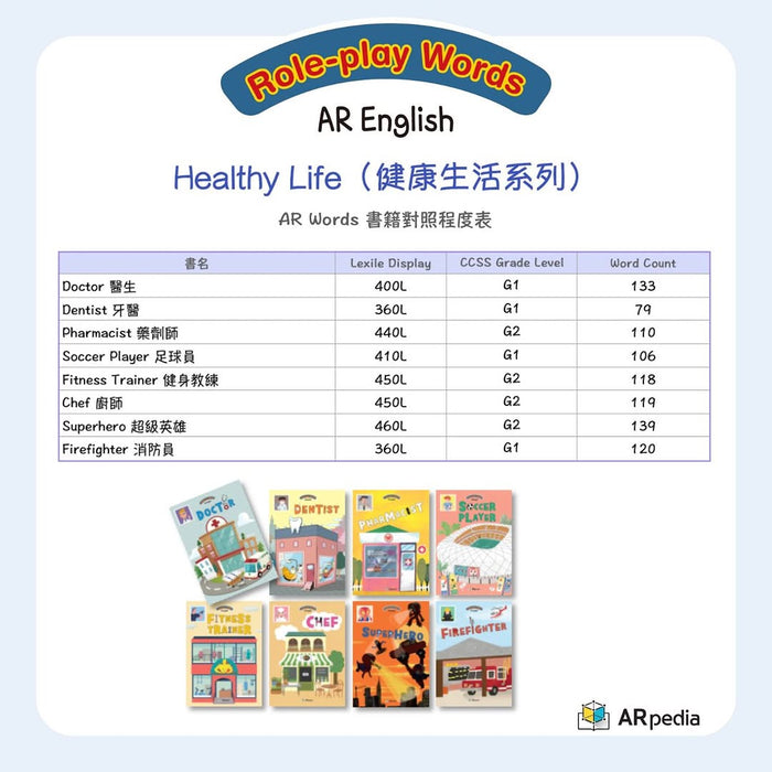 AR Words 英語角色扮演系列 ─全套組