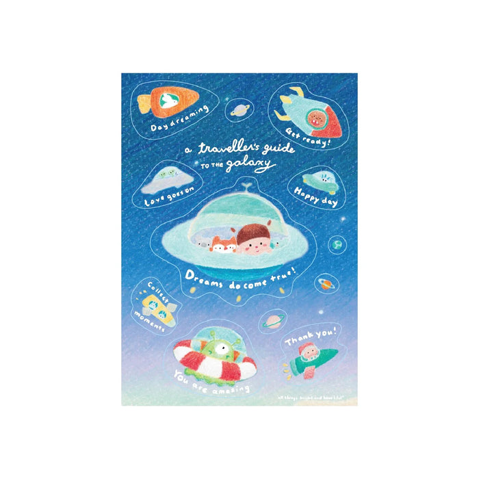 A dreamer's Guide to sleepless night Stickers 夢想家的失眠指南貼紙