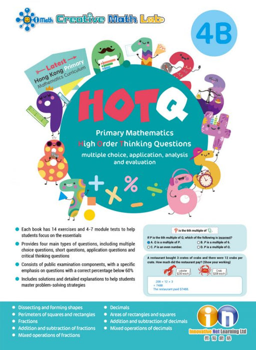 HOTQ Primary Mathematics High Order Thinking Questions 4B