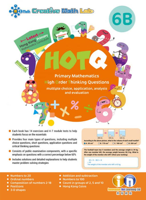 HOTQ Primary Mathematics High Order Thinking Questions 6B