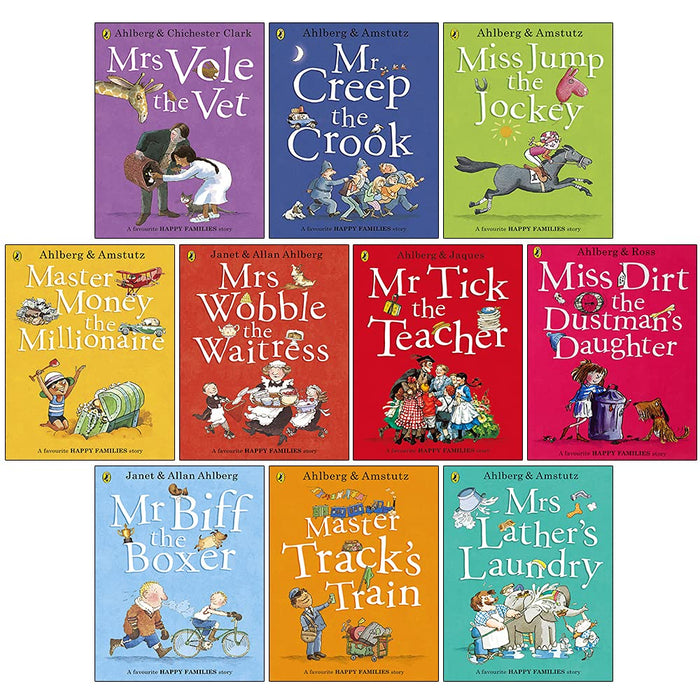 Happy Families 10 Books Collection