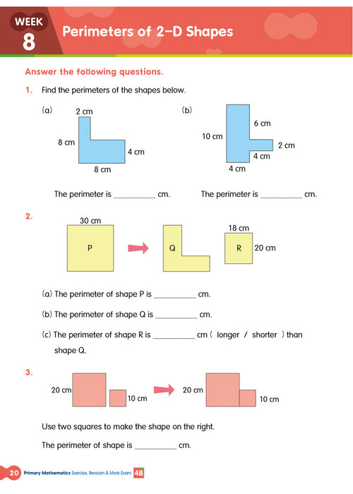 Primary Mathematics: Exercise, Revision & Mock Exam 4B