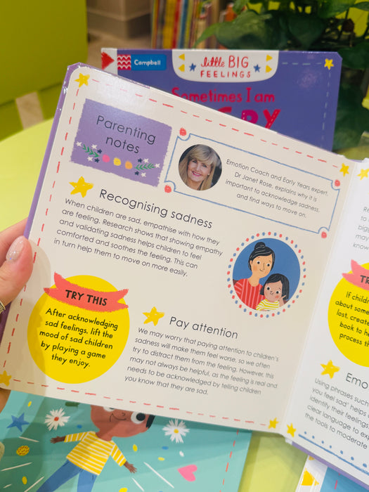 Little Big Feelings 4 Books Set B（Angry, Sad, Happy, Sorry）❣️Christmas deal! Buy both set A+B GET 'Hello Santa' + 'Ten Christmas Buttoms'