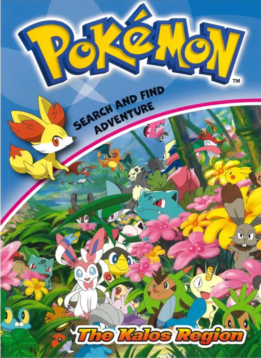 Pokemon Search And Find Adventure: The Kalos Region