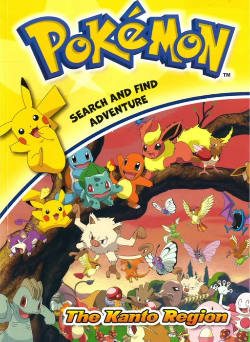 Pokemon Search And Find Adventure: The Kanto Region