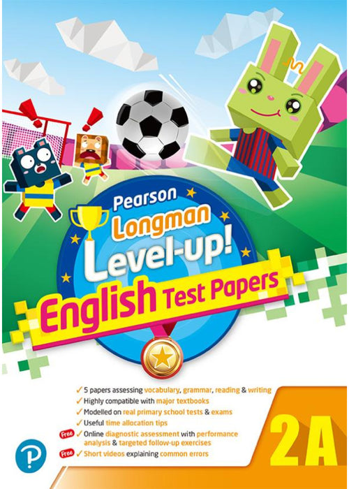 PEARSON LONGMAN LEVEL UP! ENGLISH TEST PAPERS 2A
