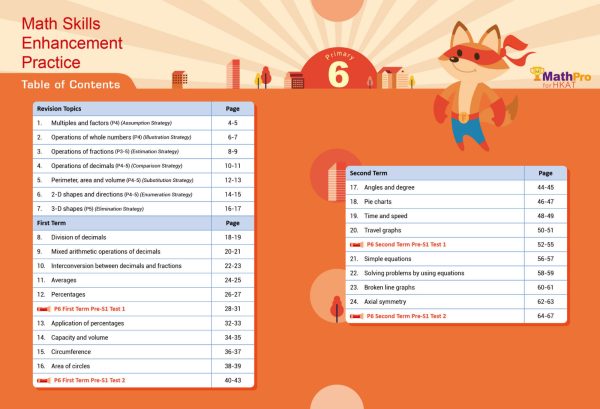 Math Skills Enhancement Practice P6