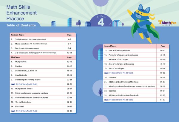 Math Skills Enhancement Practice P4