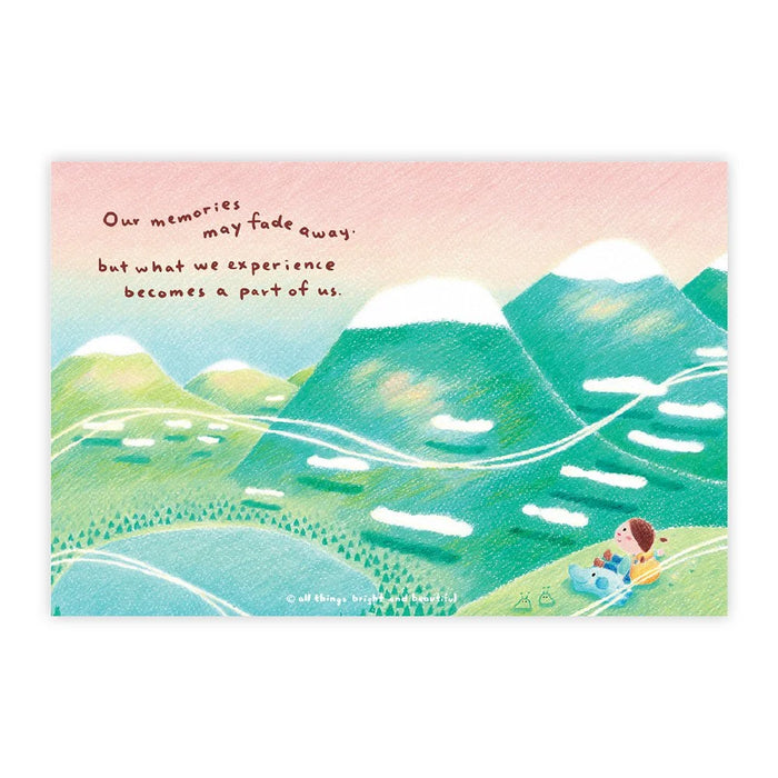 Mountain Postcard 生命的養分明信片