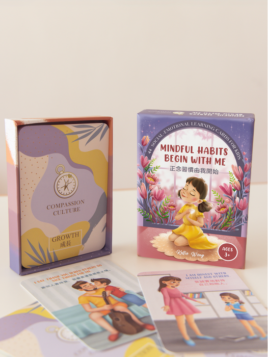 Mindful Habits Begin with Me: Emotional Intelligence Cards by COMPASSION CULTURE