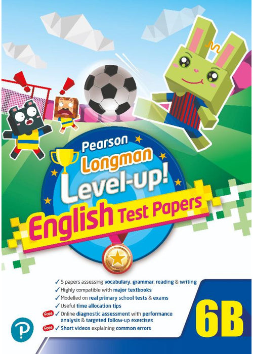 PEARSON LONGMAN LEVEL UP! ENGLISH TEST PAPERS 6B