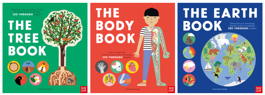 The Body Book, The Earth Book, The Tree Book