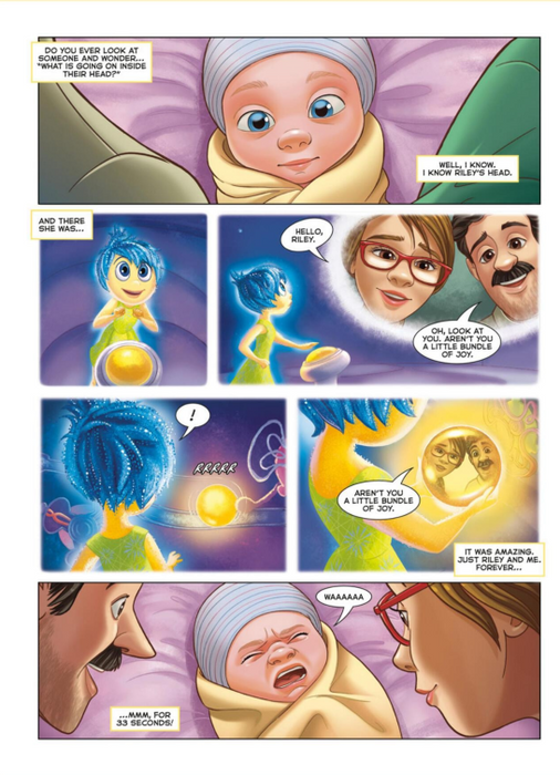 Disney/Pixar Inside Out 2: The Graphic Novel (Includes Inside Out!)