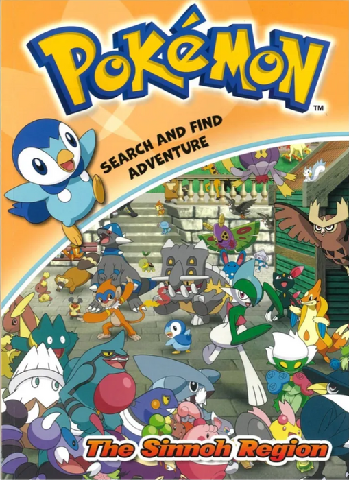 Pokemon Search And Find Adventure: The Sinnoh Region