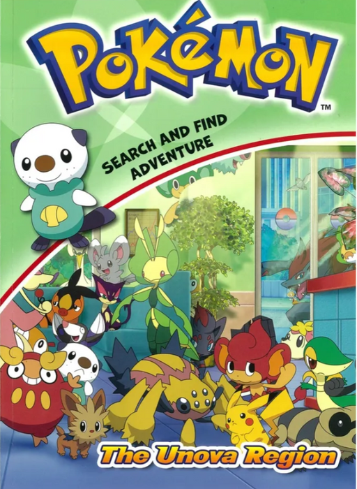 Pokemon Search And Find Adventure: The Unova Region