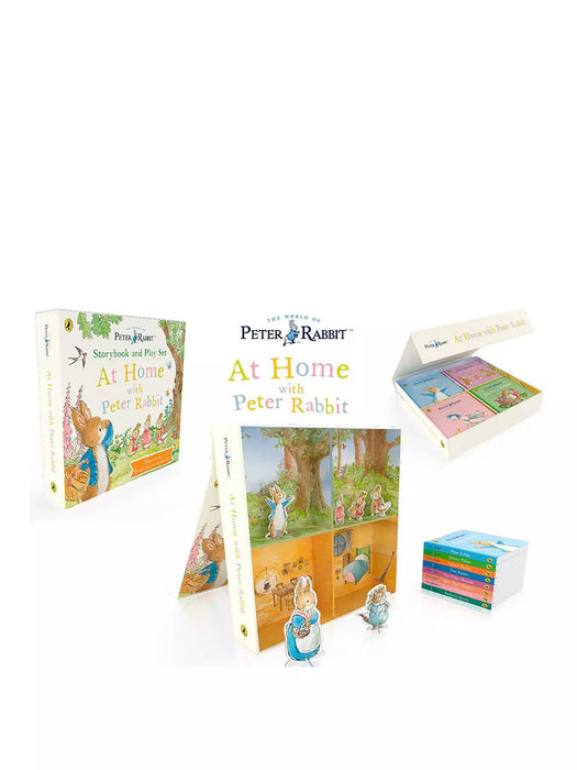At Home With Petter Rabbit Storybook and Play Box Set