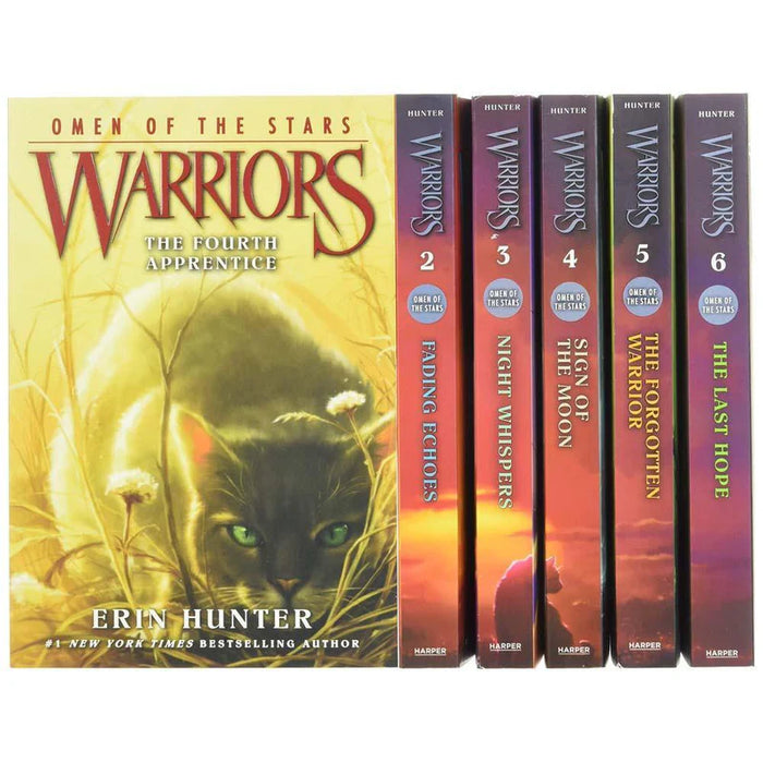 Warriors: Omen of the Stars Box Set: Volumes 1 to 6