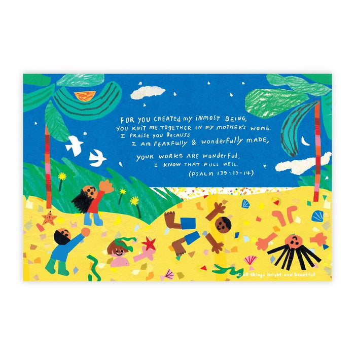 Wonderfully Made Postcard 受造奇妙明信片