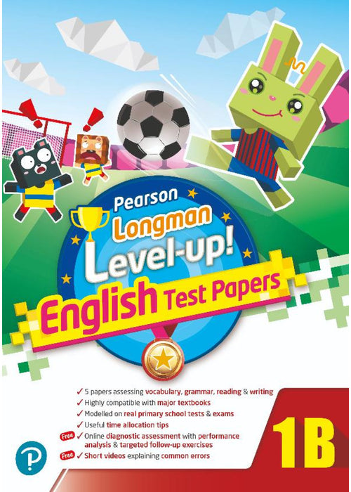 PEARSON LONGMAN LEVEL UP! ENGLISH TEST PAPERS 1B