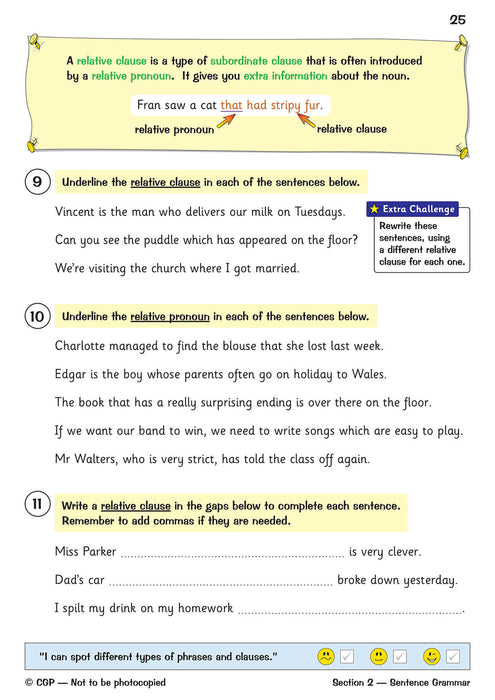 KS2 English: Grammar, Punctuation and Spelling Workbook - Ages 7-11