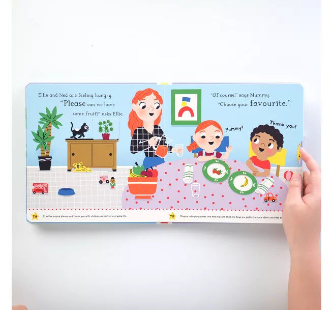 Big Steps: Can You Say Please? Learning about Manners