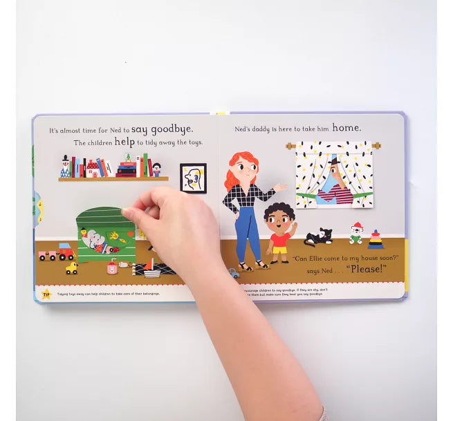 Big Steps: Can You Say Please? Learning about Manners