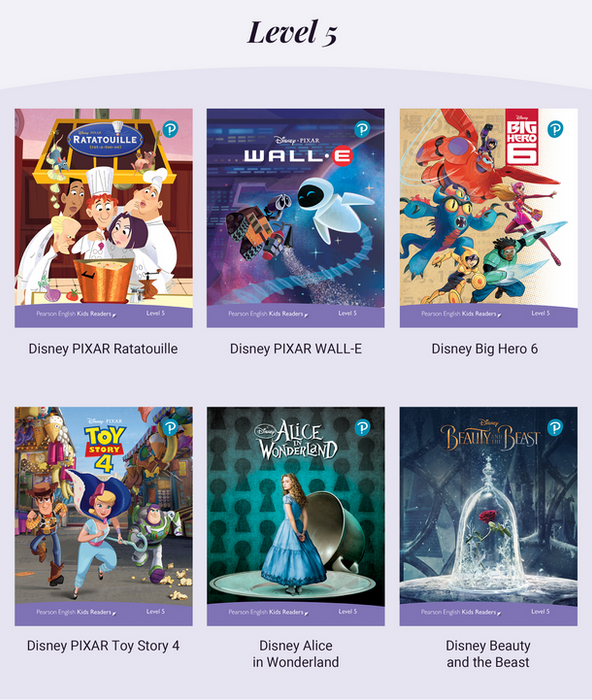 Pearson - Disney Level Reader - Level 5 (6 books)