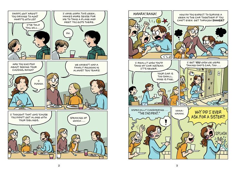 RAINA TELGEMEIER: Sisters
