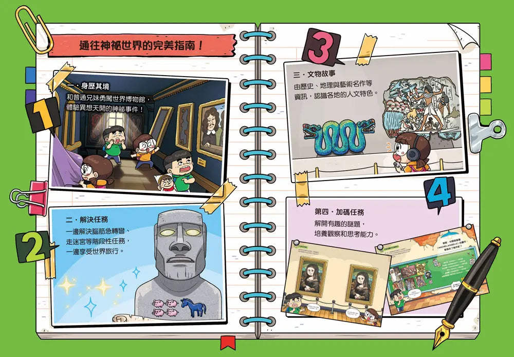 普通兄妹環遊世界1：知名博物館