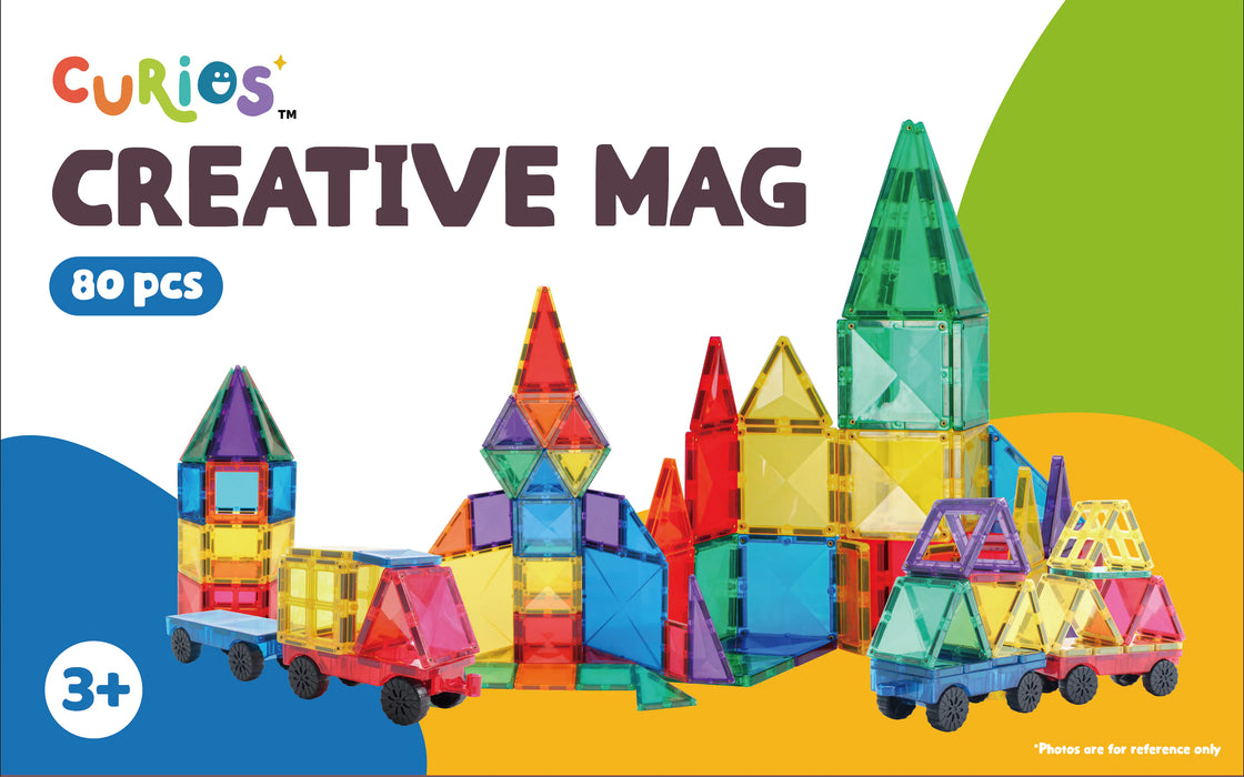 CURIOS® Creative Mag 光影磁石板 (1套80件)
