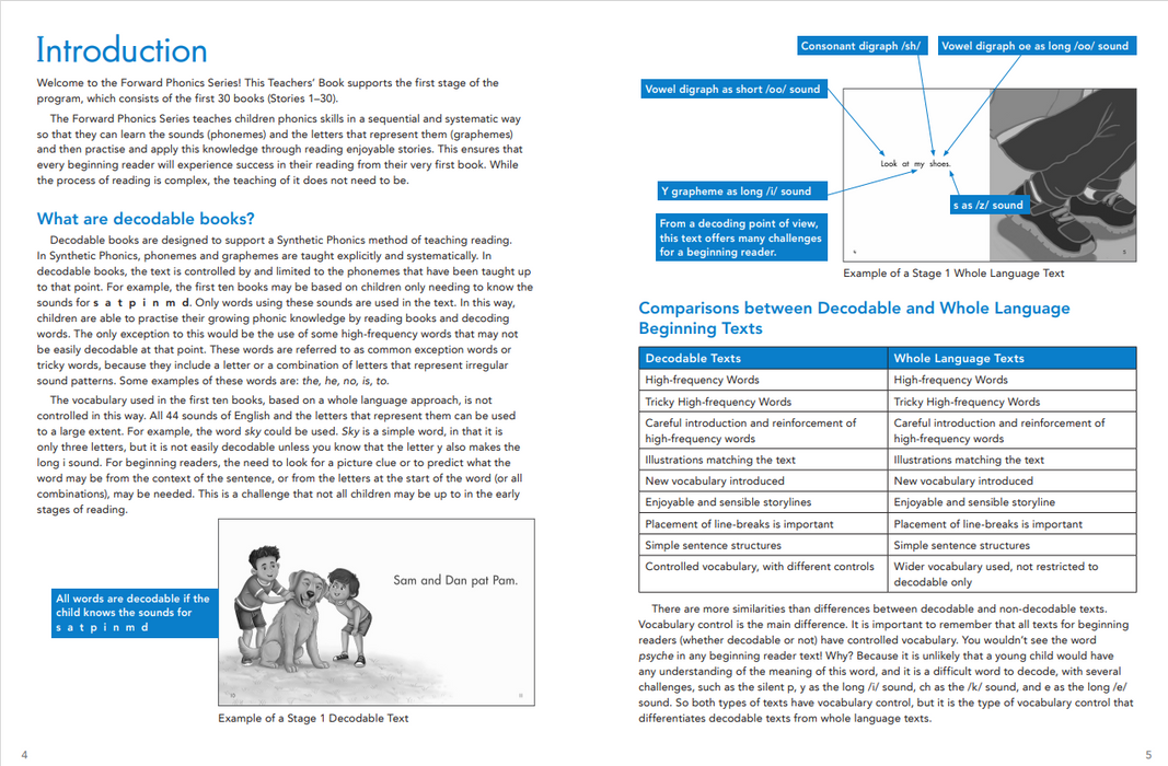 Forward Phonics - Teacher's Book (Stage 1-blue) *E-flipbook