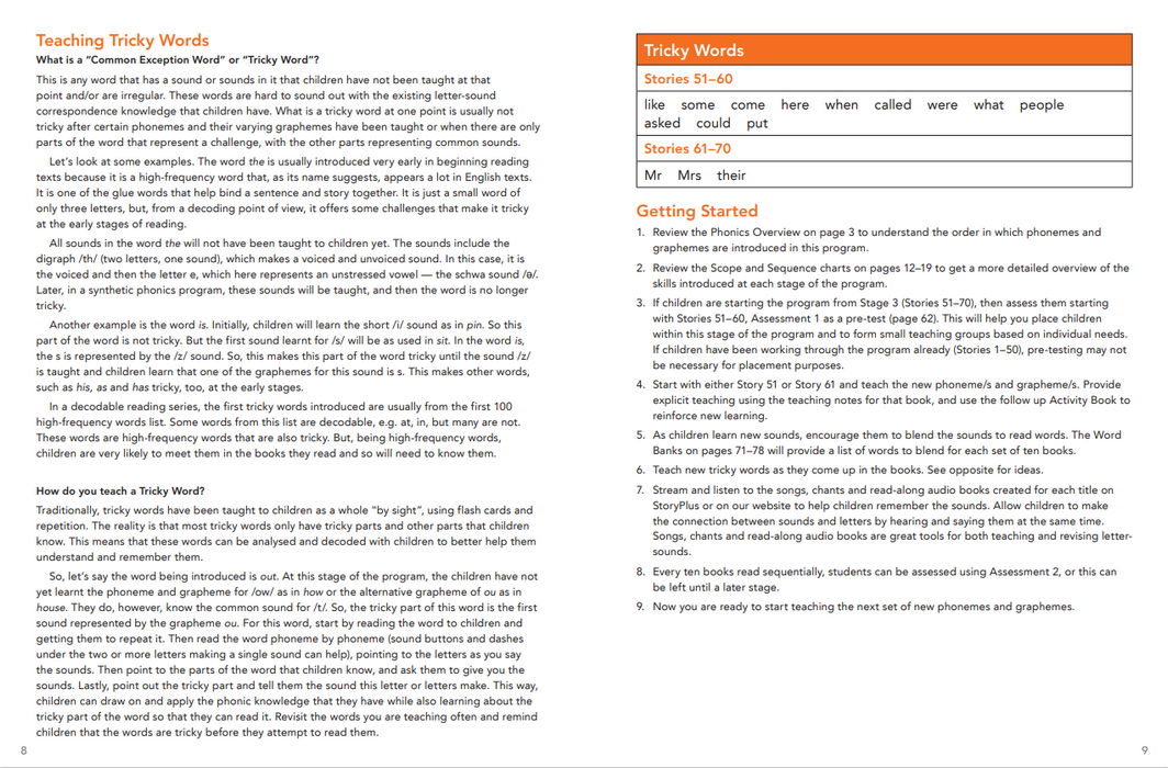 Forward Phonics - Teacher's Book (Stage 3-orange) *E-flipbook