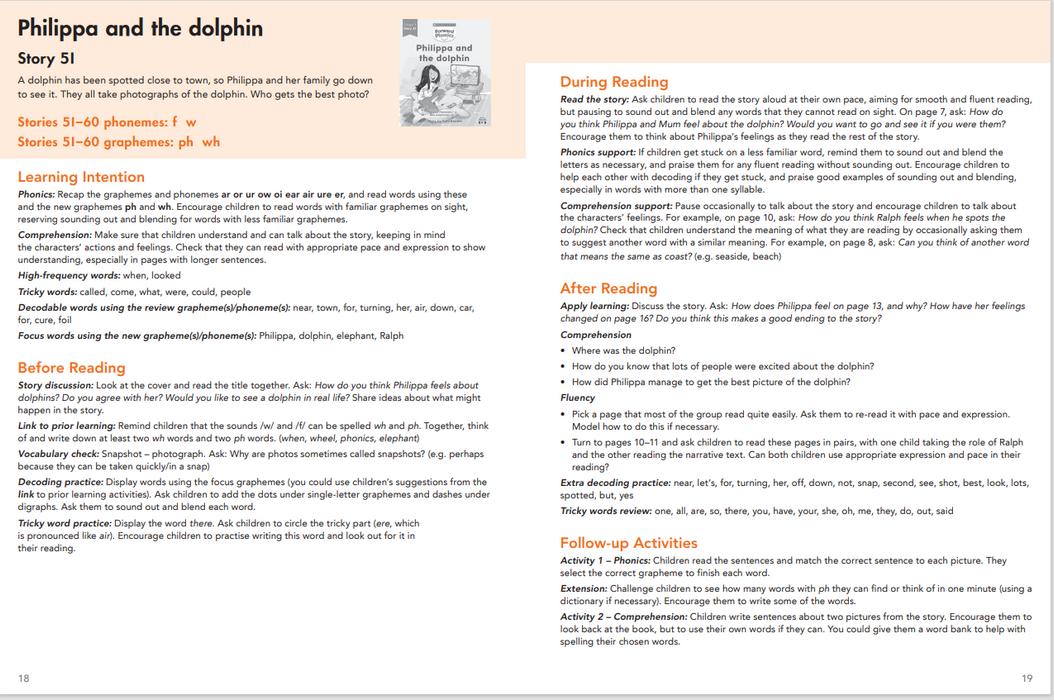 Forward Phonics - Teacher's Book (Stage 3-orange) *E-flipbook